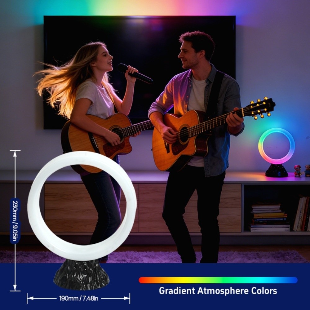 Rgb Desk Lamp Smart - Lampada da Tavolo Intelligente RGB con
