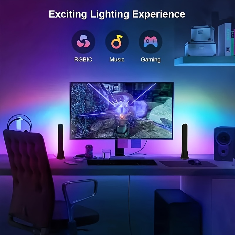 1pc Computer Desktop Luce deco - Rgb Desk Lamp Smart recensione e prezzo
