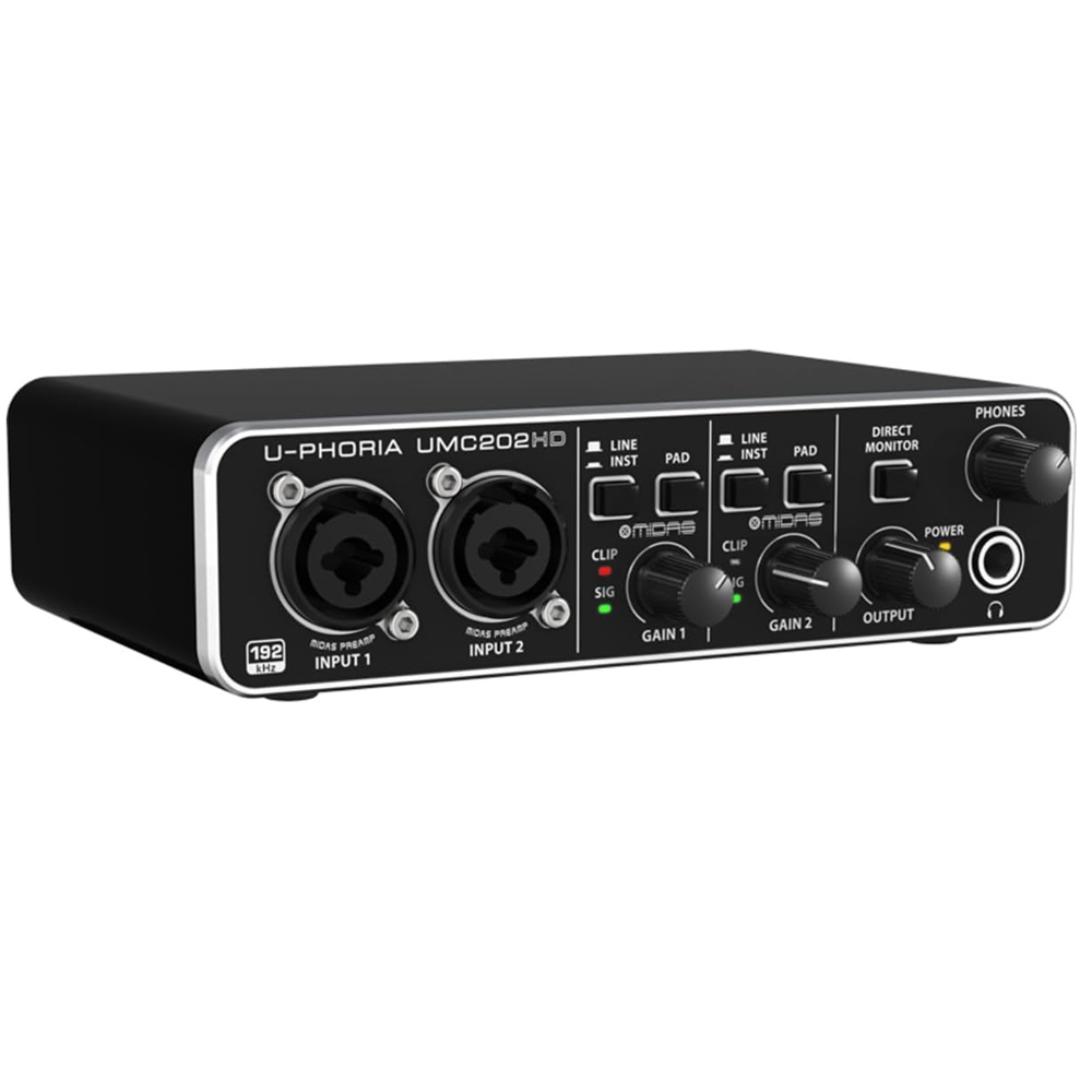 UMC202HD Amplificatore per Mic - Usb Sound Card External recensione e prezzo