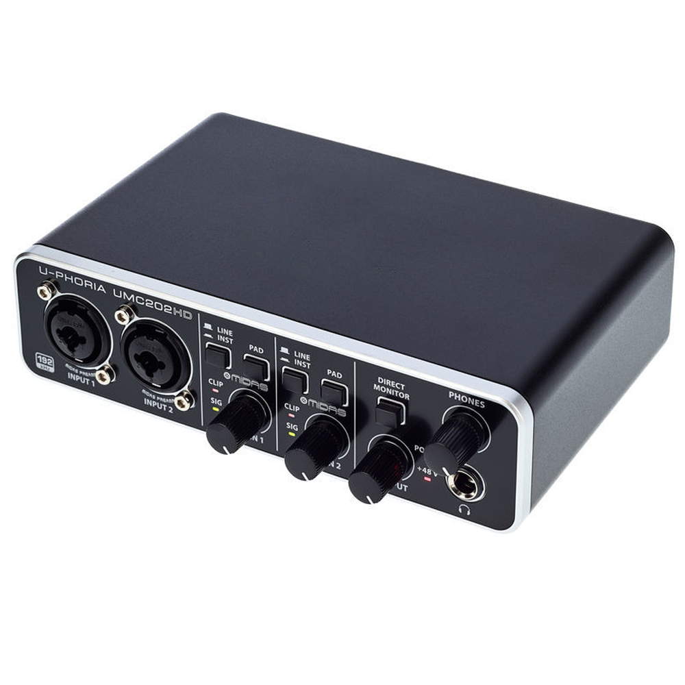 UMC202HD Amplificatore per Mic - Usb Sound Card External recensione e prezzo