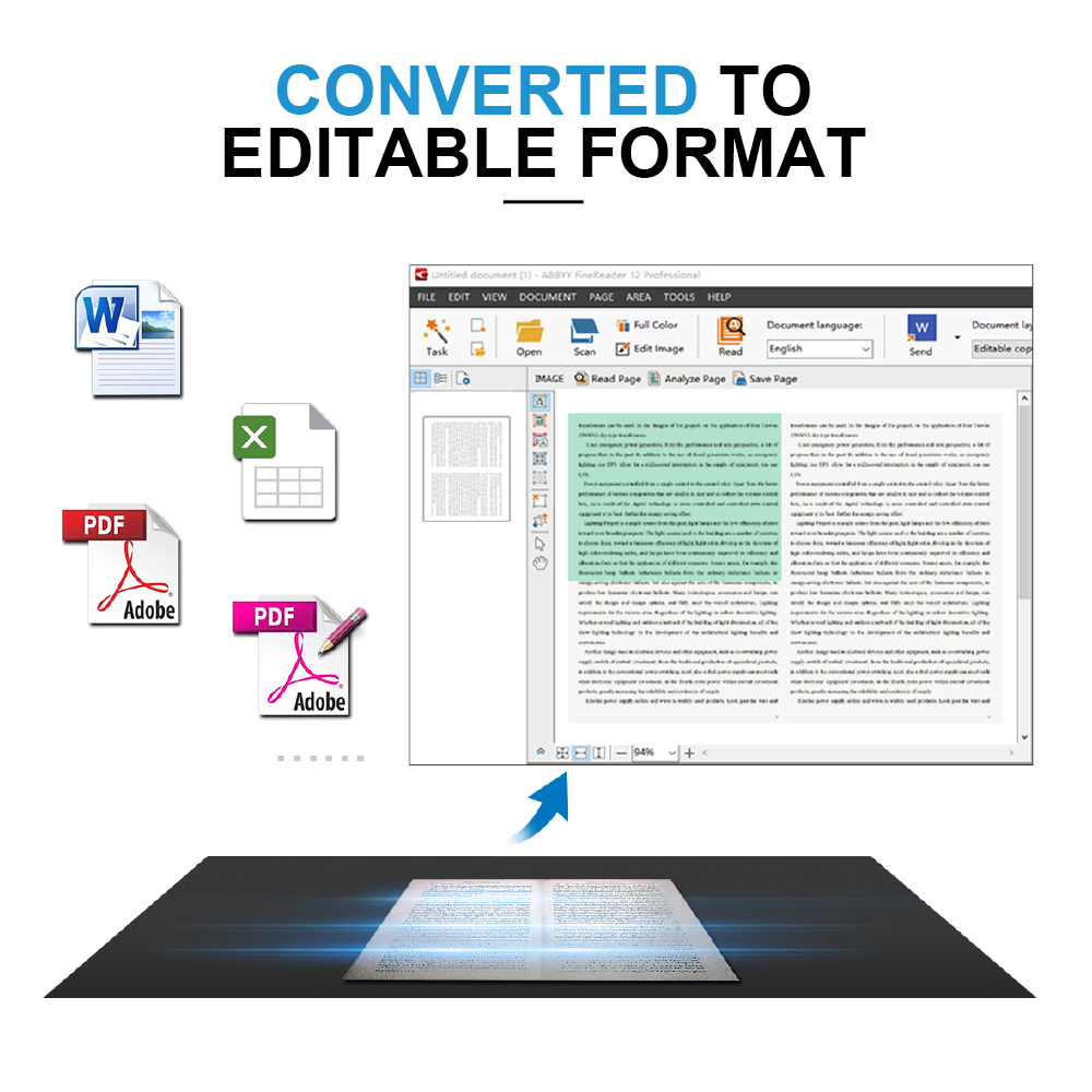 JOYUSING L14 Scanner per libri - Document Camera Visualizer recensione e prezzo