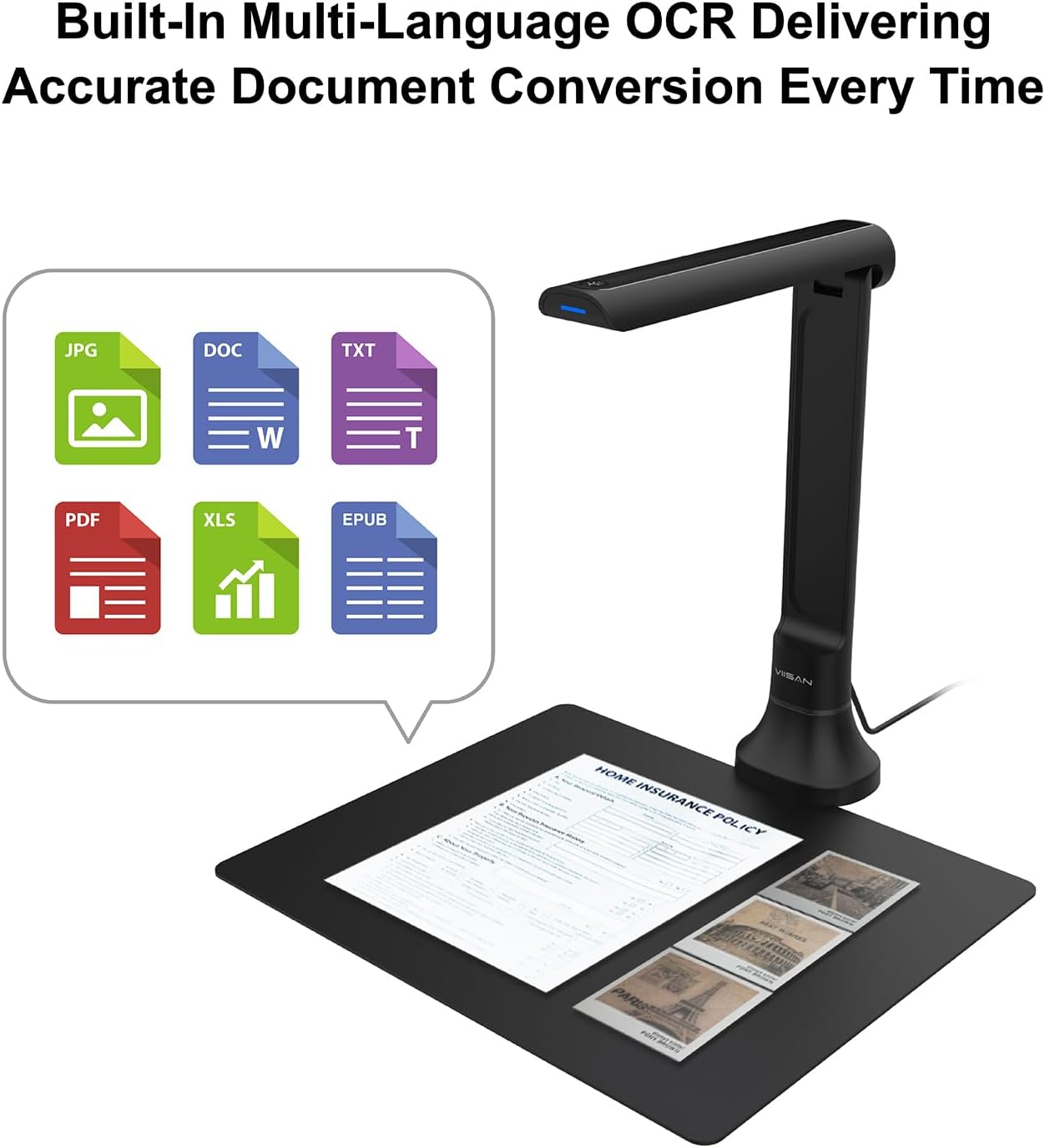 VIISAN DB8401 Fotocamera per D - Document Camera Visualizer recensione e prezzo